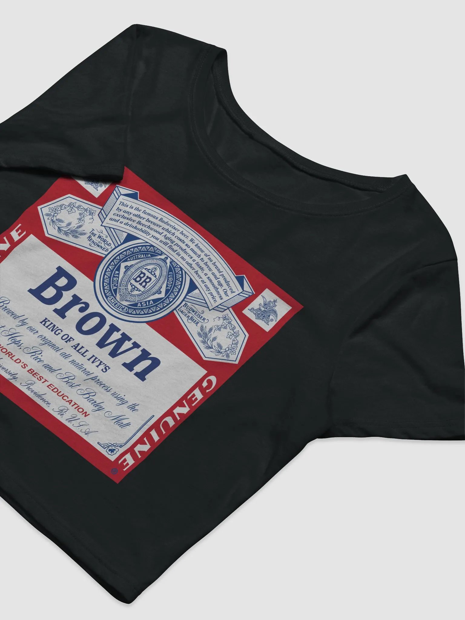 Brownweiser Crop Top product image (3)