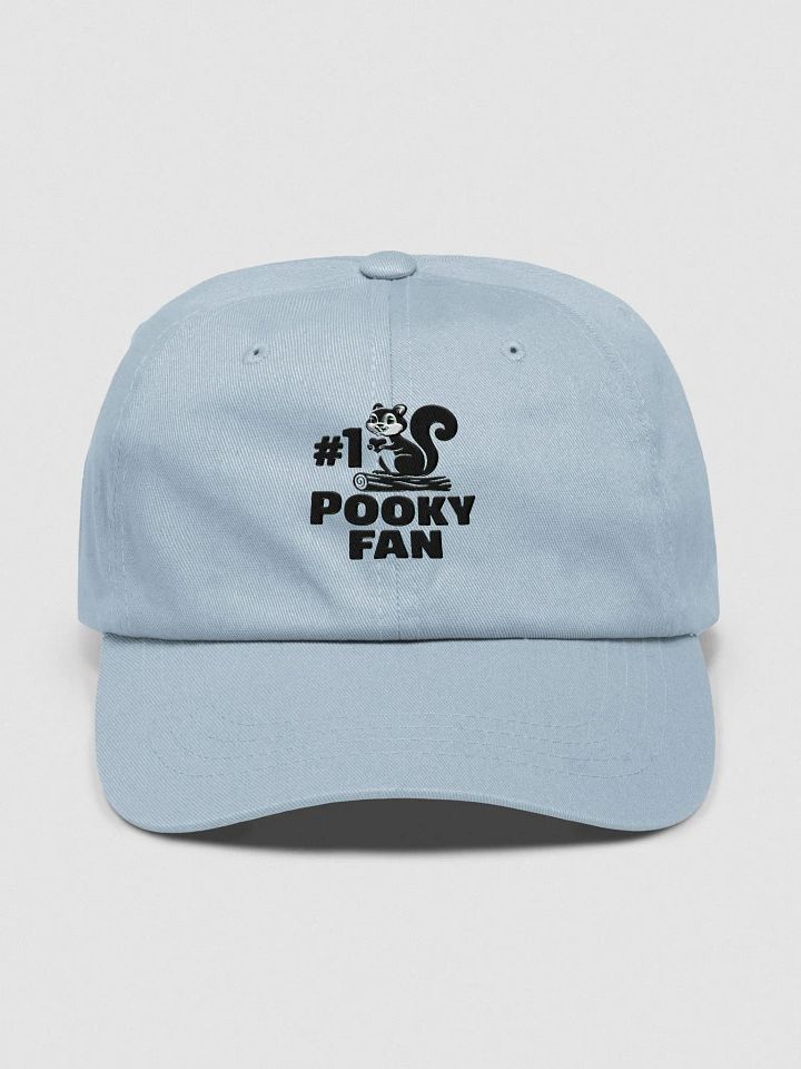 Enbroidered Baseball Hat #1 Pooky Fan and Pooky Logo on back product image (1)