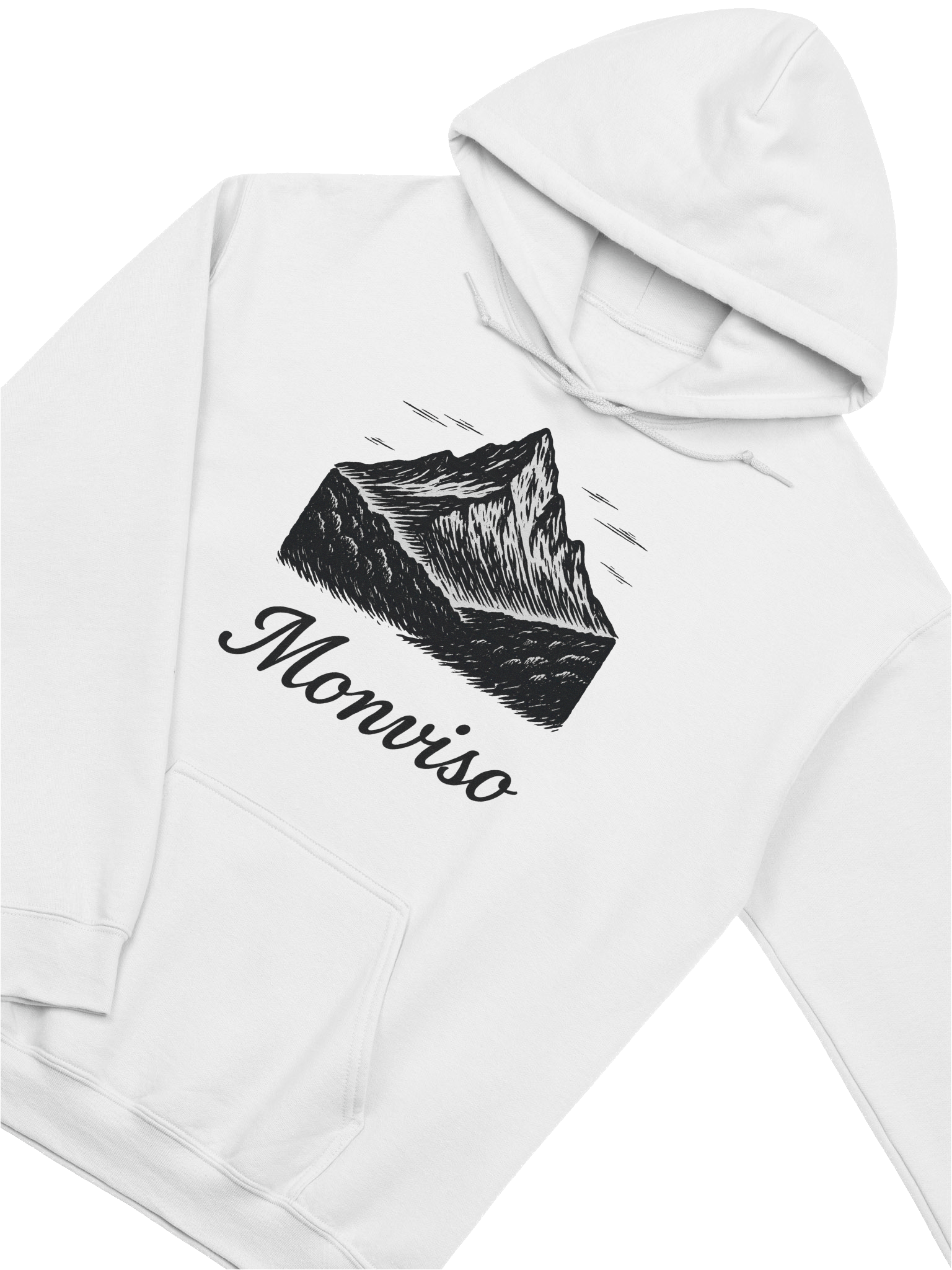 Monviso Hoodie – Stylised Mountain Design product image (19)