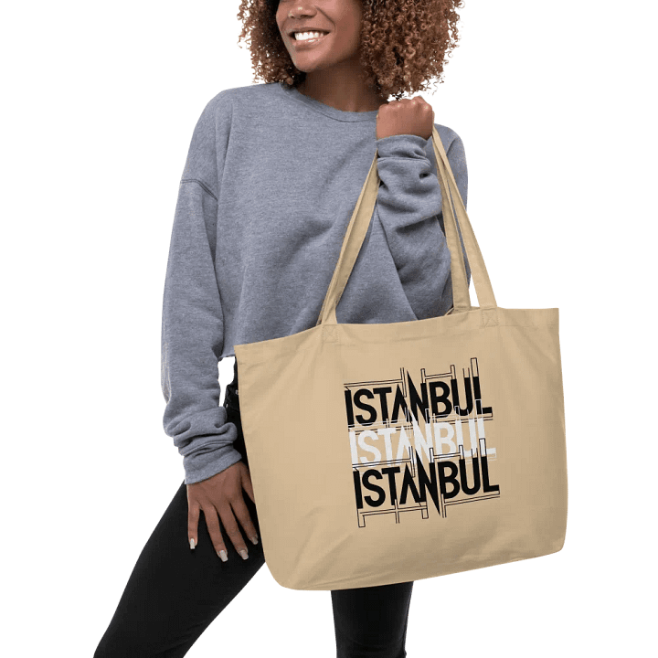 Istanbul Tote Bag With Modern Font [00013] product image (1)