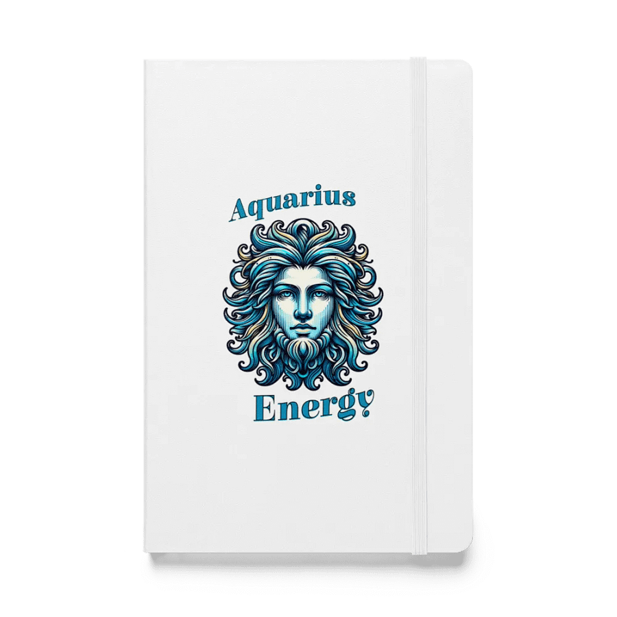 Zodiac Sign Aquarius Energy Lined Notebook product image (4)