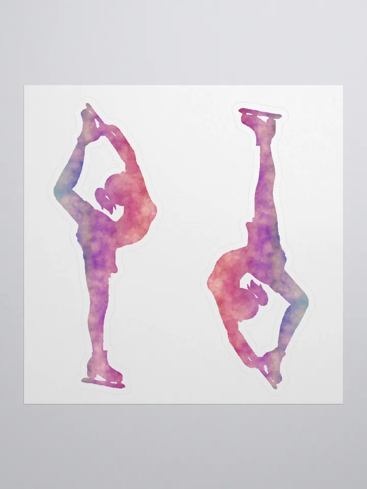 Figure Skater Sticker Set product image (1)