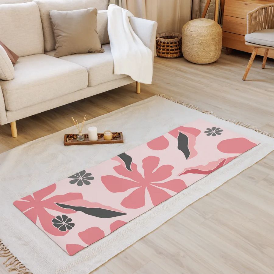 Floral Serenity Yoga Mat product image (8)