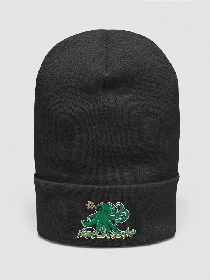 Agro-Kraken Embroidered Beanie product image (1)