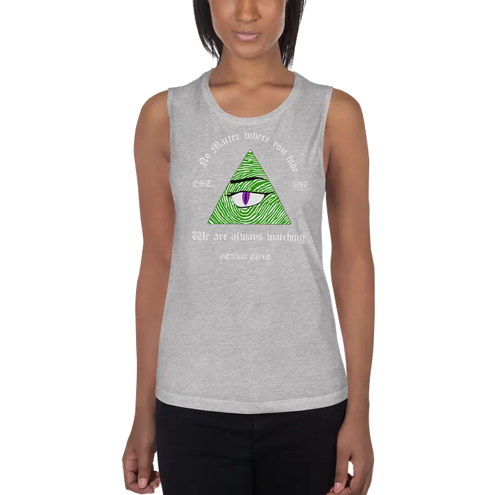 Otaku Cult (White) Womens Muscle Tank Top product image (13)