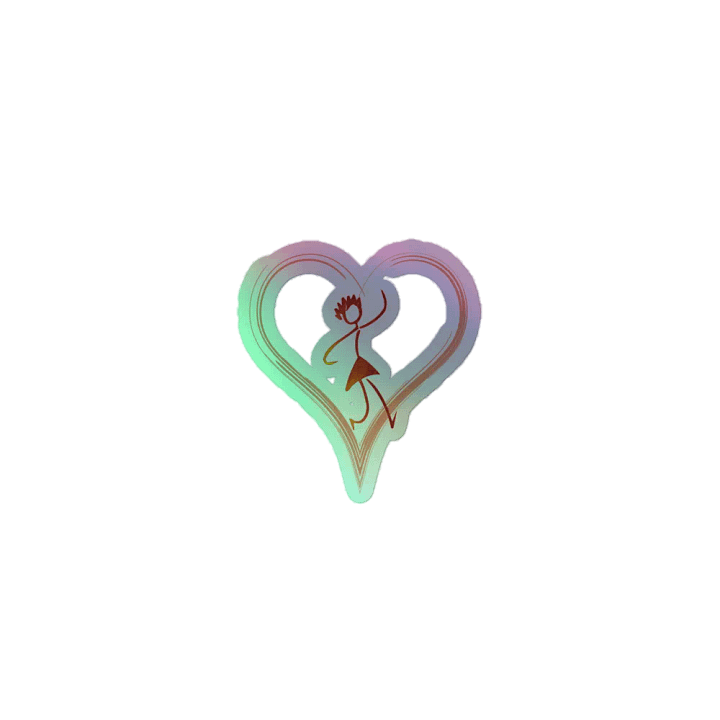 Dynamic Love Holographic Sticker Sheet product image (1)