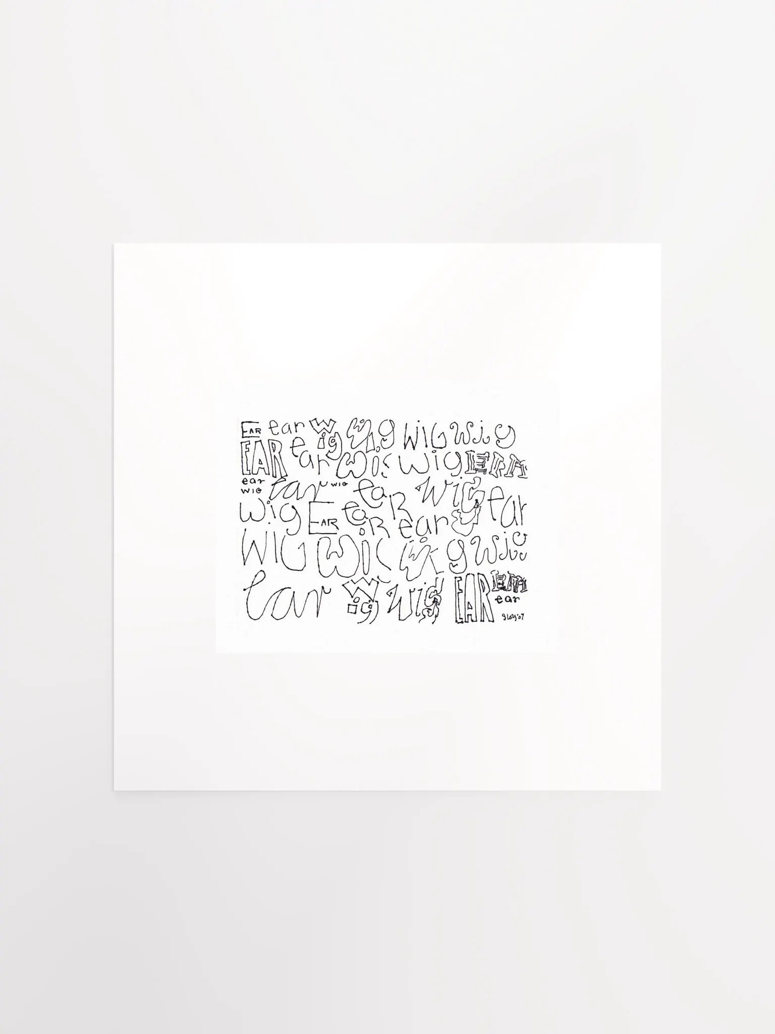 earwig panel card print product image (2)