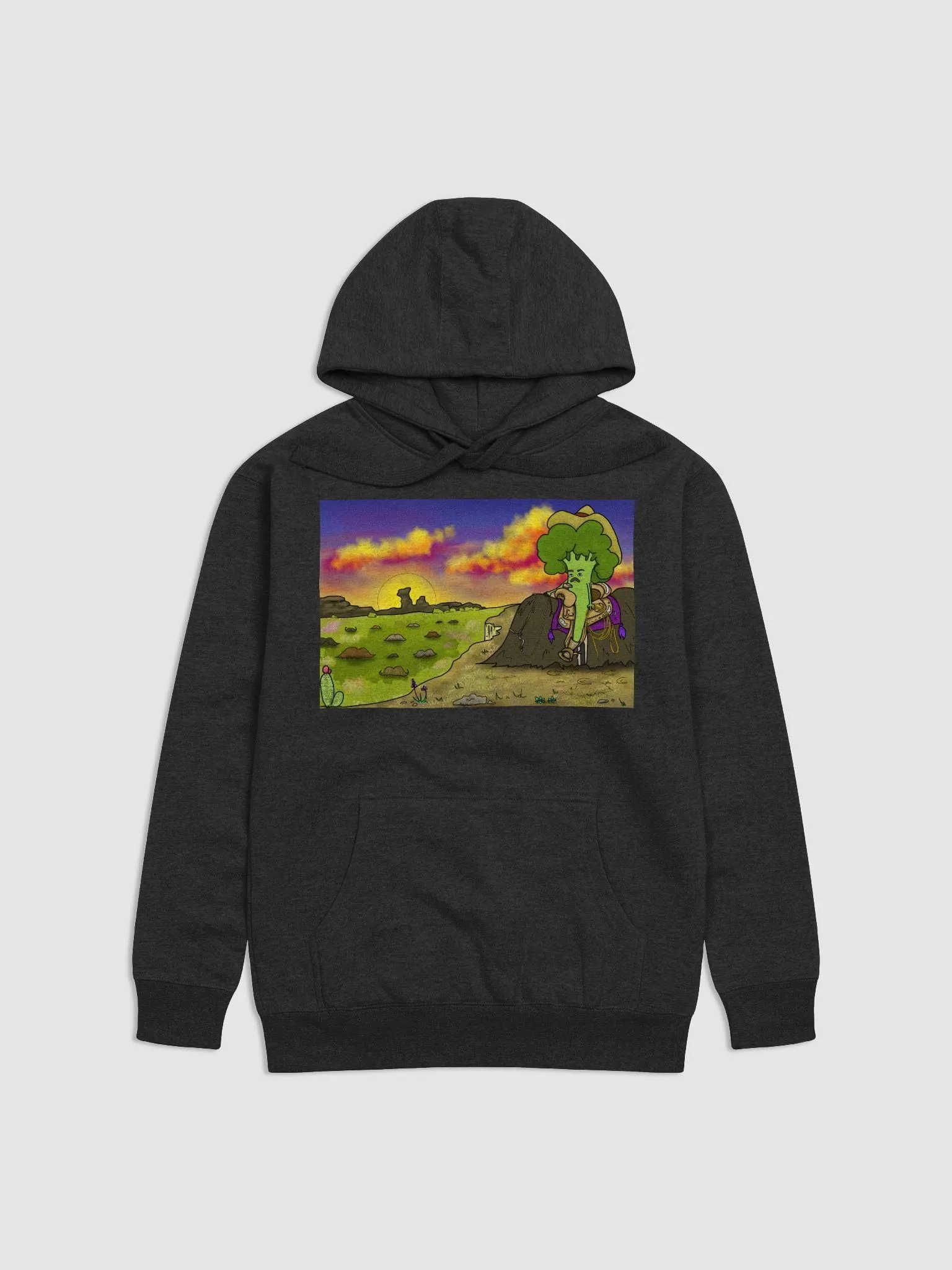 Mustache Ride Hoodie product image (1)