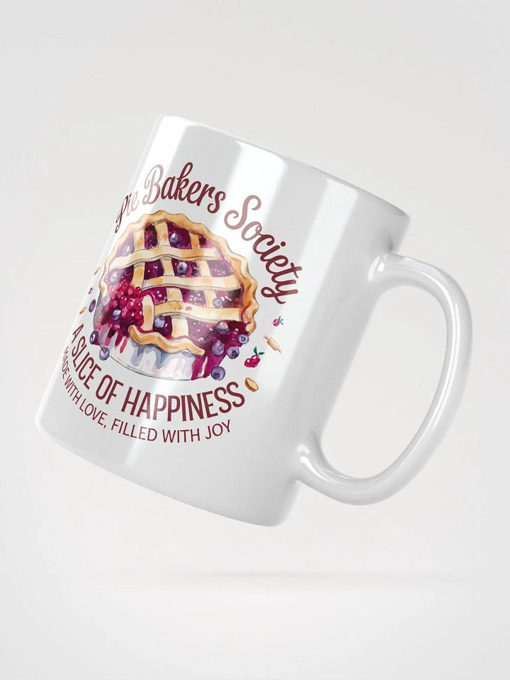Pie Bakers Society White Glossy Mug product image (4)