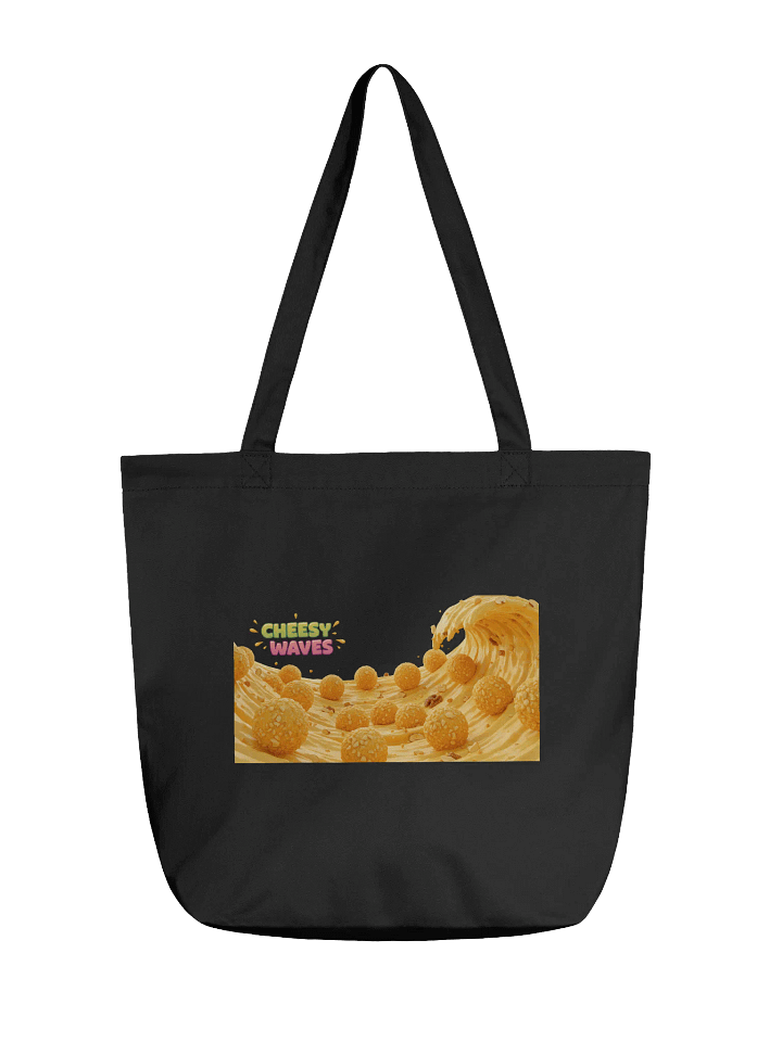 Golden Cheesy Waves Tote Bag product image (1)