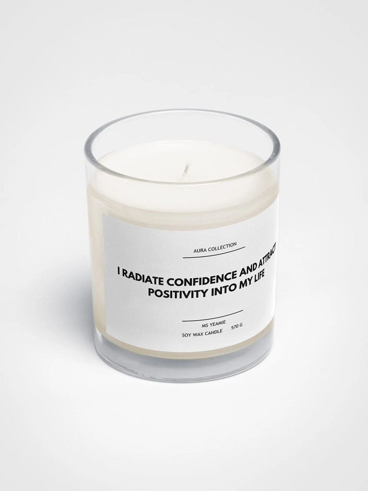 AURA COLLECTION Soy Wax Candle: Radiate Confidence product image (2)