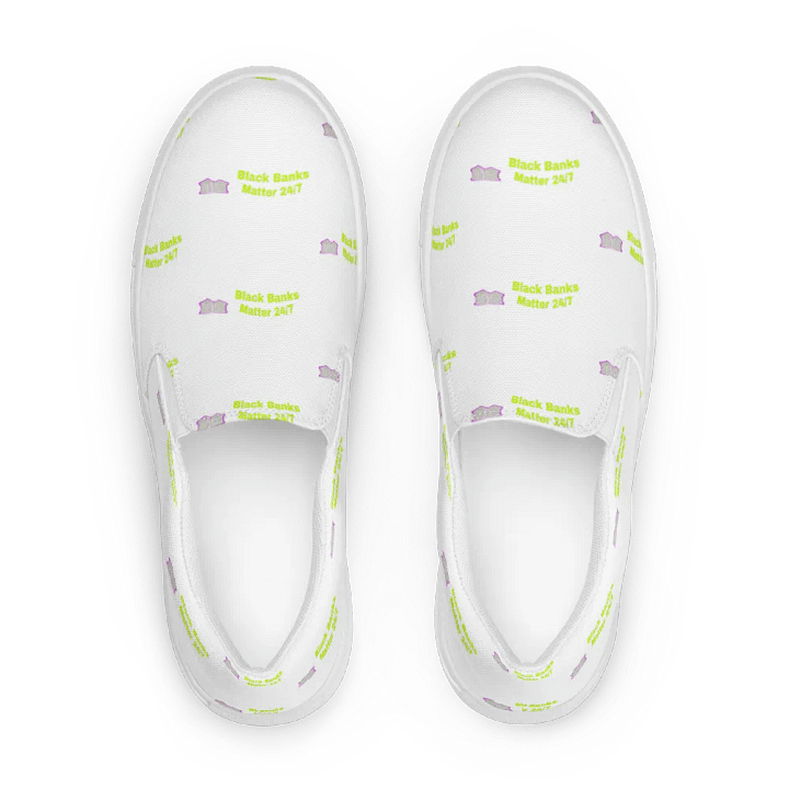 Ethereal Distortion Women's Slip-On Shoes product image (1)