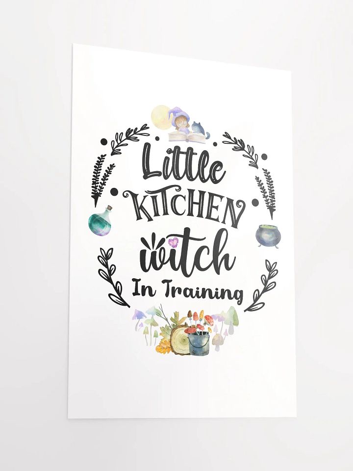 Little Kitchen Witch in Training POSTER - Witchy, Kitchen Witch, Magic Kitchen Gift product image (5)