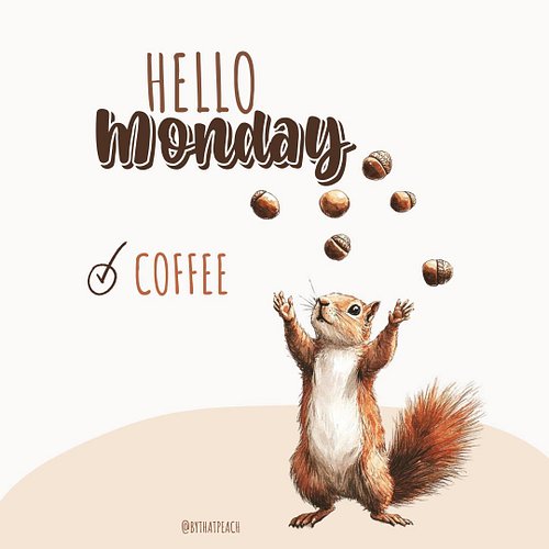 Helllooo Monday! I don’t know 'bout you, but I really didn’t want to get up this morning. ☕
Luckily, coffee showed up. Can’t ...