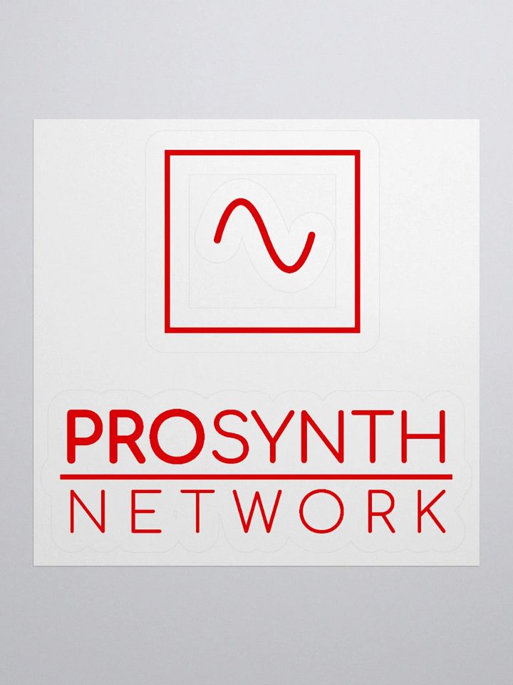 Pro Synth Network Logo Stickers product image (1)
