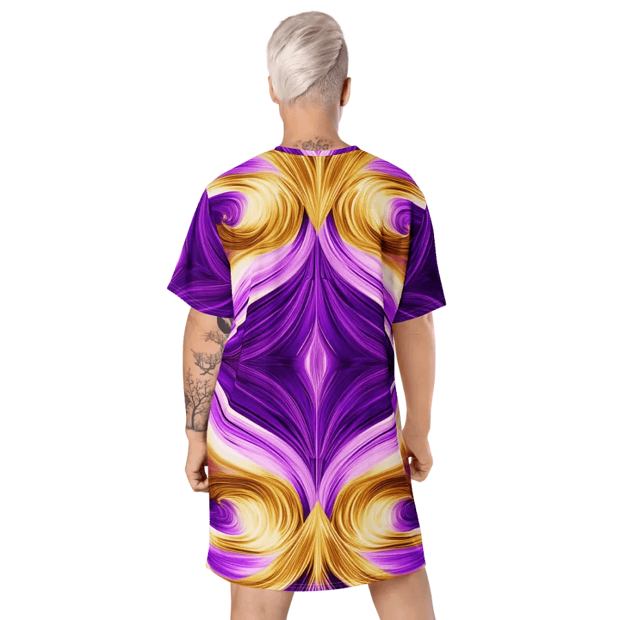 Swirl Spirit T Shirt Dress product image (9)