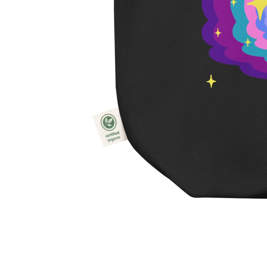 Meeple In Space Black Tote Bag product image (4)