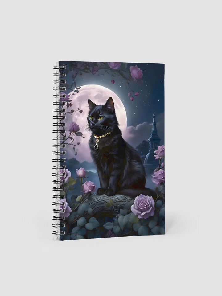 Glamour Under the Moon Spiral Notebook product image (1)