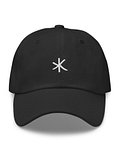 Embroidered Signature Black Dad Hat product image (1)
