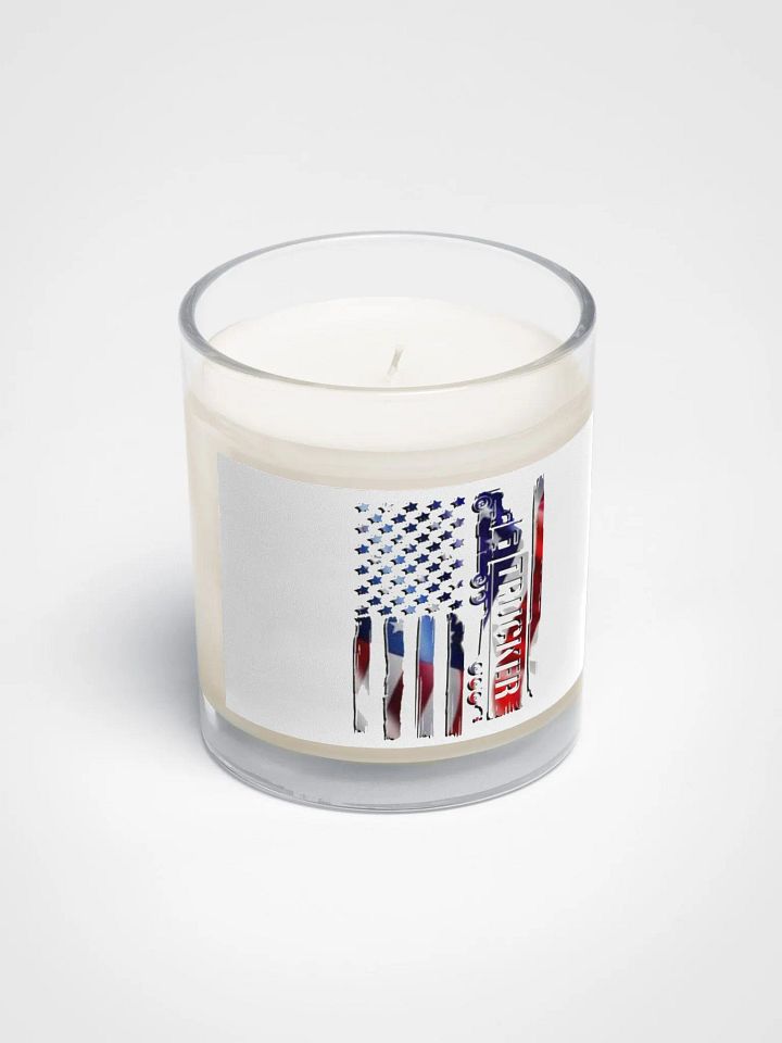 Patriotic Trucker Soy Wax Candle product image (2)