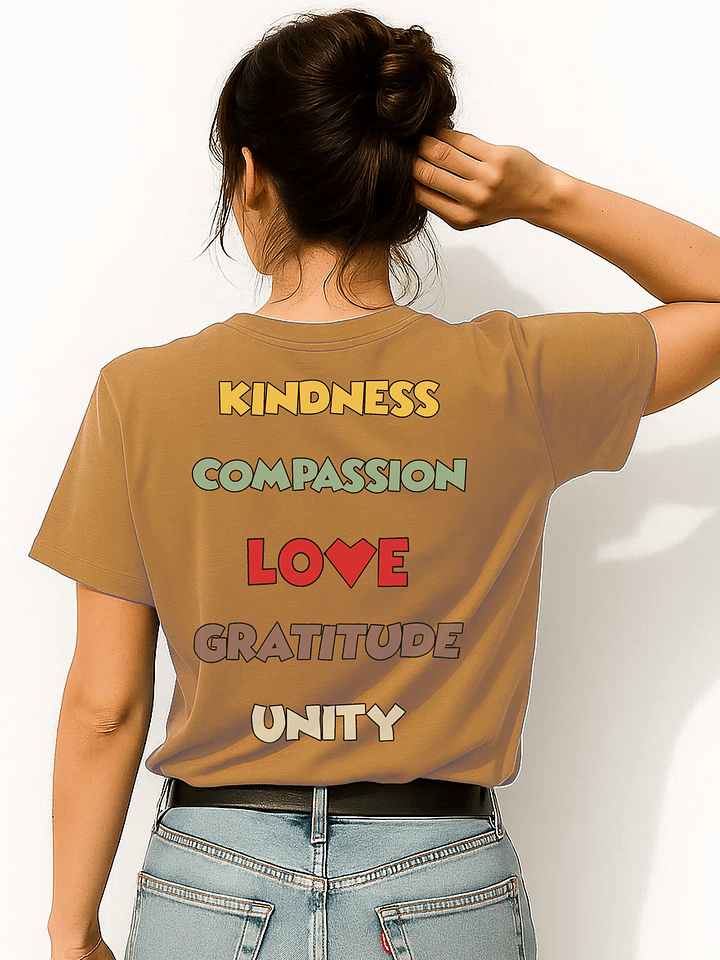 Five Values Tee - God’s Gang Signature T-Shirt (female) product image (2)