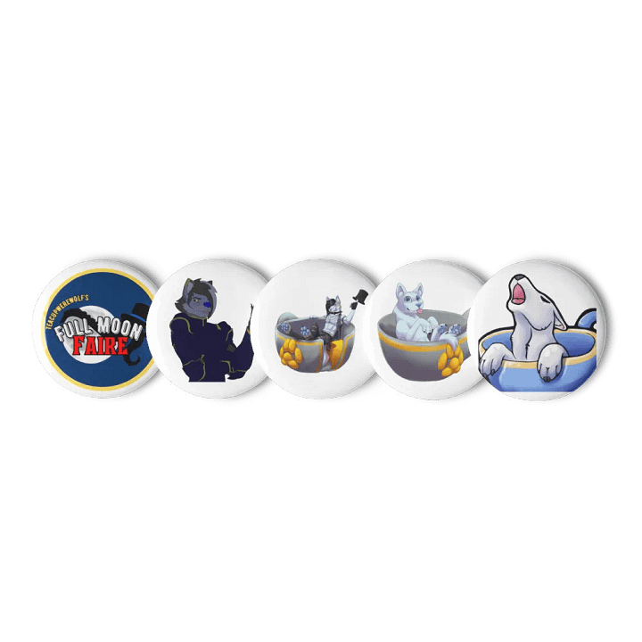 Full Moon Faire Pin Set product image (2)