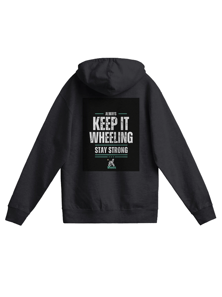 Mr. Wheels Outlined Zip-Up Hoodie product image (2)