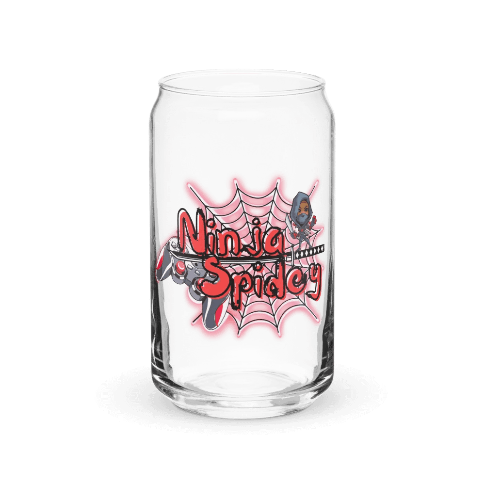 NinjaSpidey Can-Shaped Glass v2 product image (1)