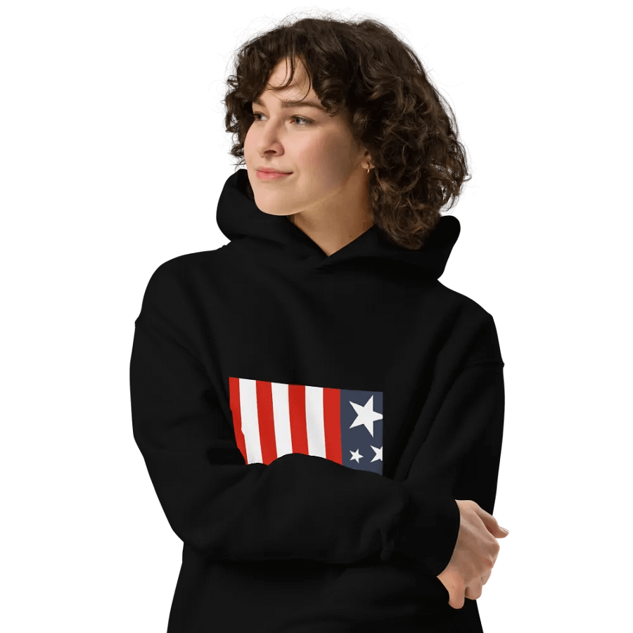 Stars & Stripes Oversized Hoodie product image (4)