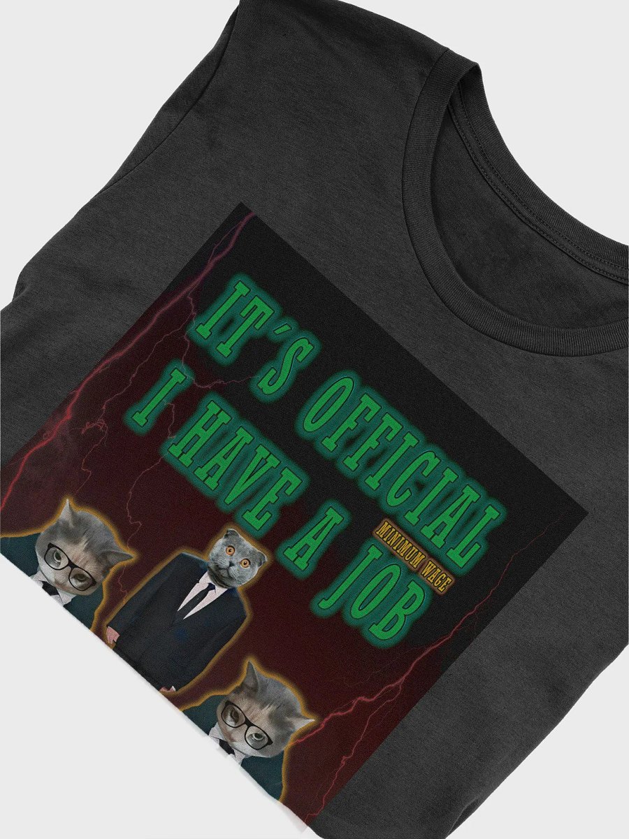 I have a minimum wage job. Unisex t-shirt product image (4)