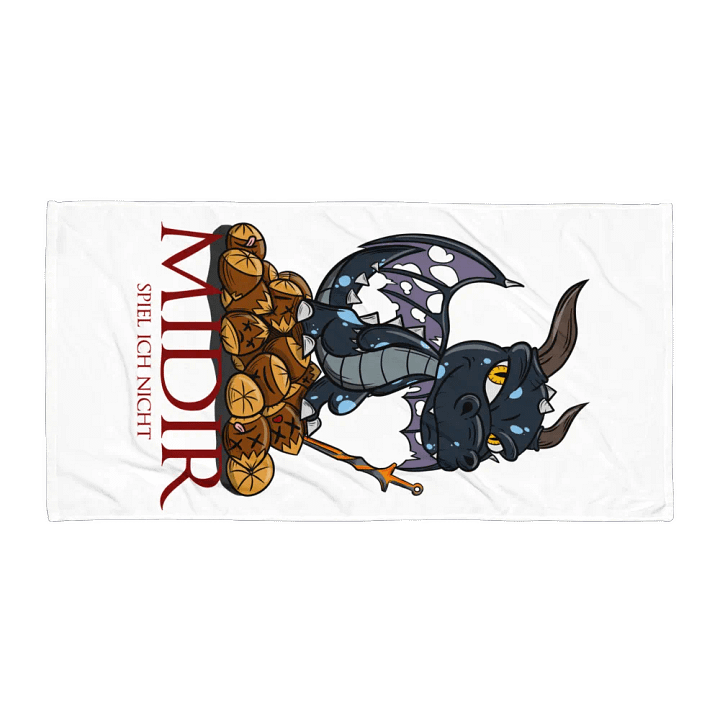 Handtuch Midir Spiel ich Nicht product image (1)