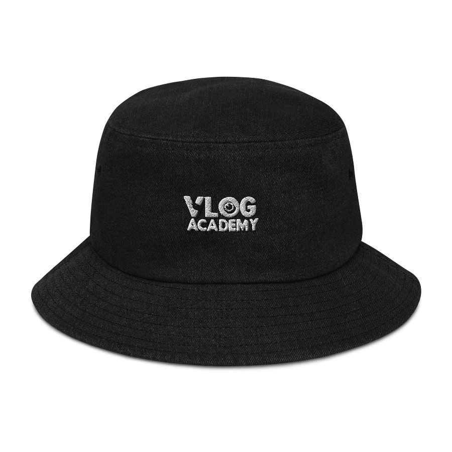 Vlog Academy Capstone Denim Bucket Hat product image (1)