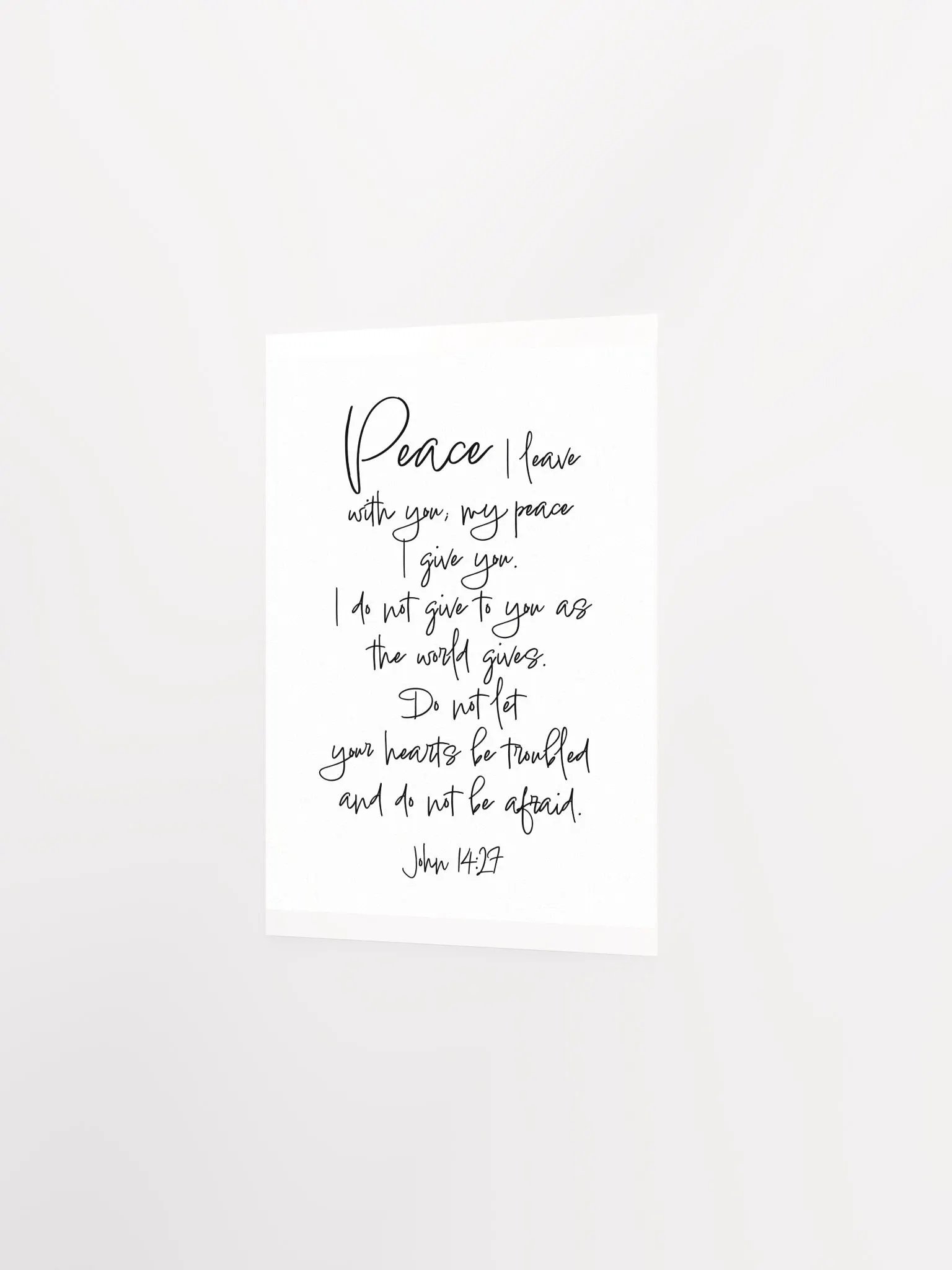 Peace, I Leave with You - Print product image (2)