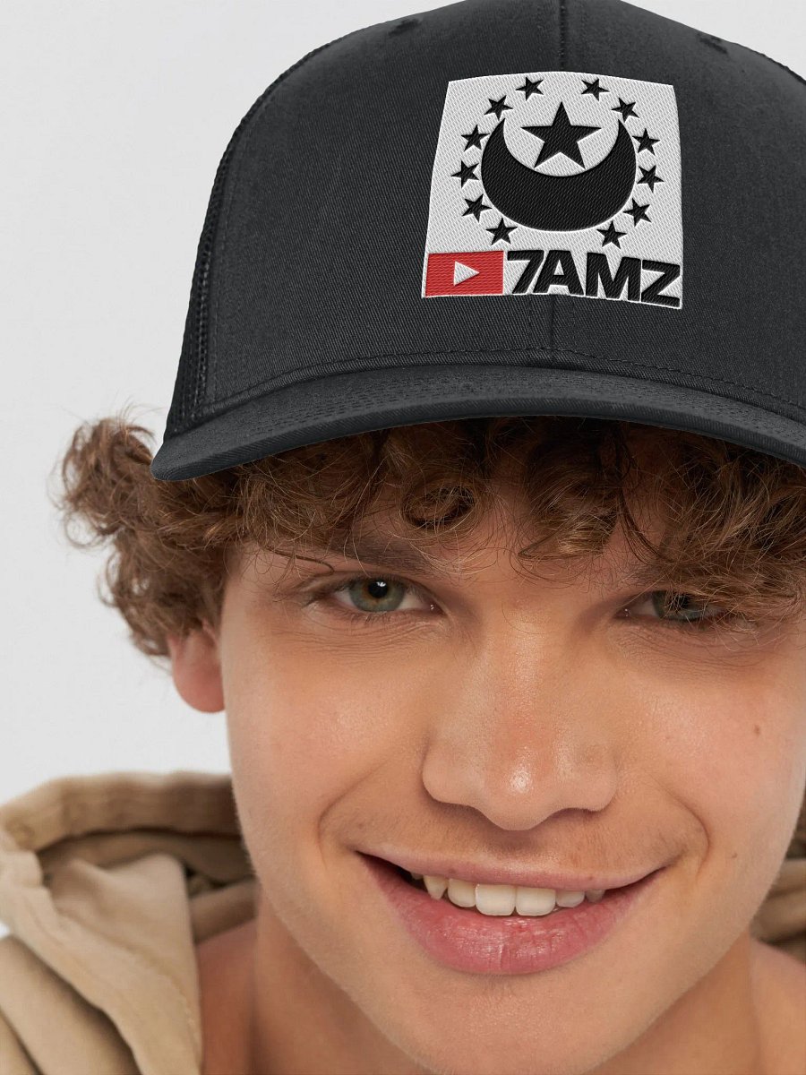 1ST EDITION CRESCENT STARS 7AMZ TRUCKER HAT product image (8)