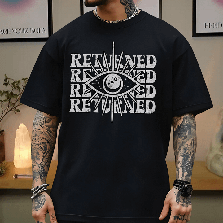 Eye Eye Returned Unisex Tee | The Returned Collection | Mystical Eye Statement Shirt product image (2)