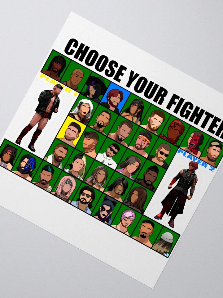 PEPW Choose Your Fighter MVH vs Connor Sticker product image (2)