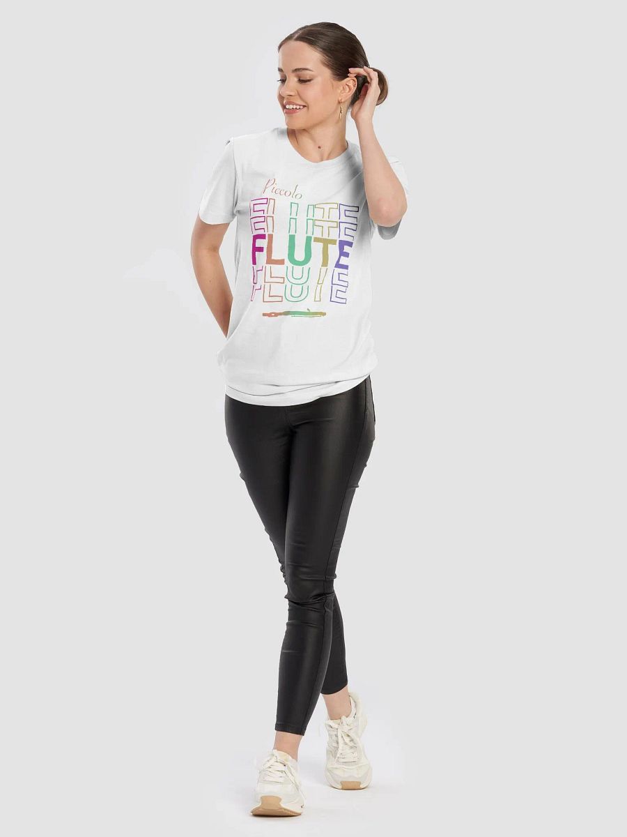 Symmetrical Flute Graphic T-Shirt - Picc - Unisex product image (10)