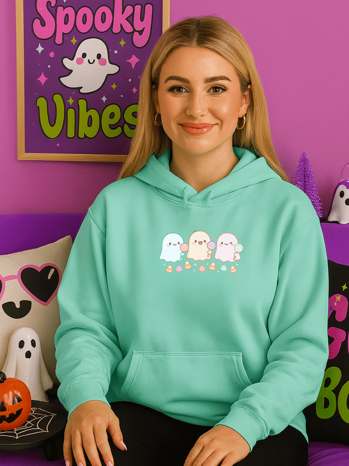 PASTEL VIBES BOO Hoodie product image (1)