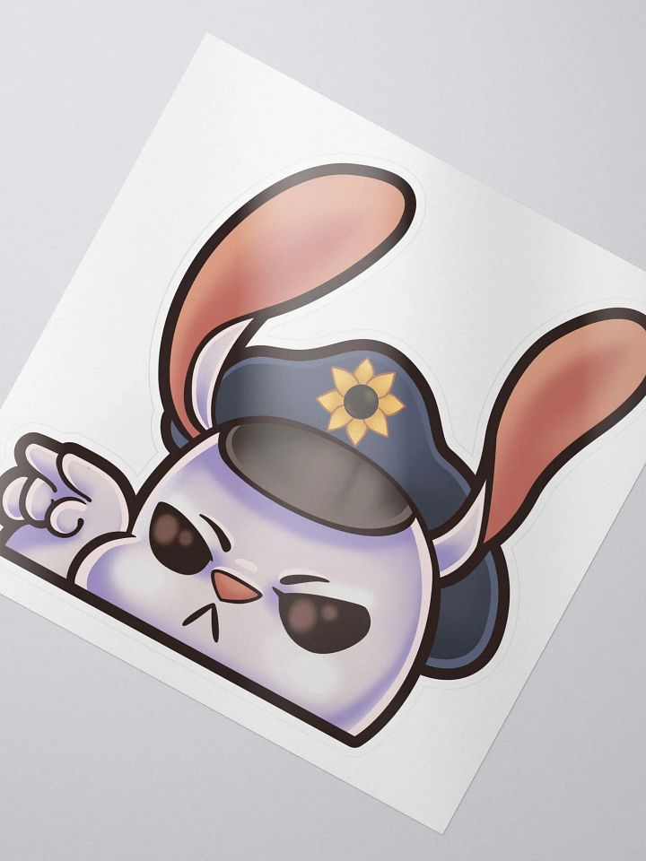Hopper Stare Kiss Cut Stickers product image (1)