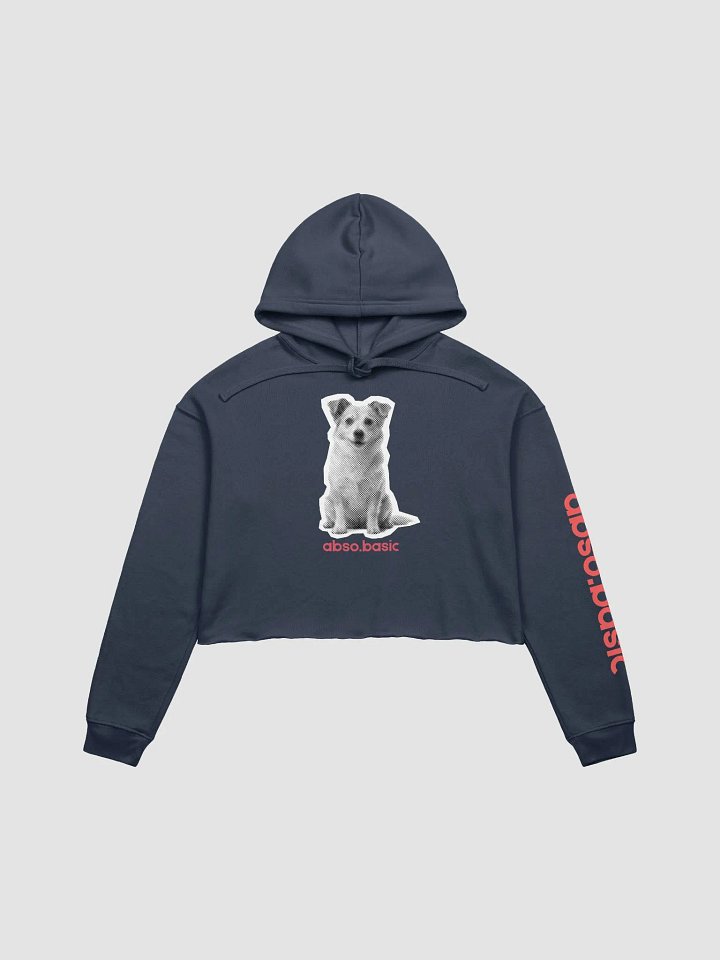 Dog Mom Vintage Crop Hoodie product image (8)