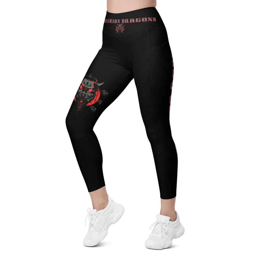 demon soul square up women's pocket leggings product image (5)