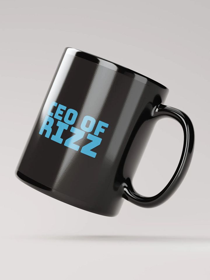 CEO of Rizz Black Mug product image (2)