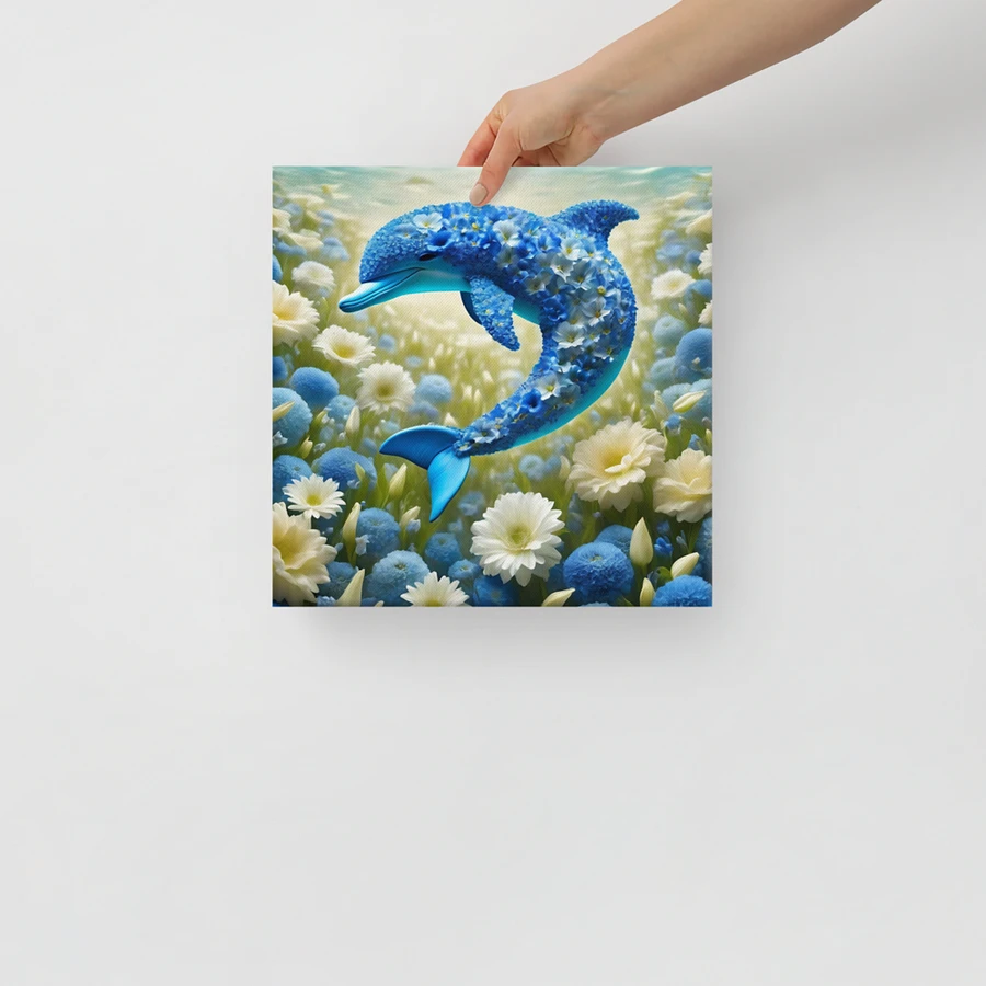 Flower Dolphin Wall Art product image (15)