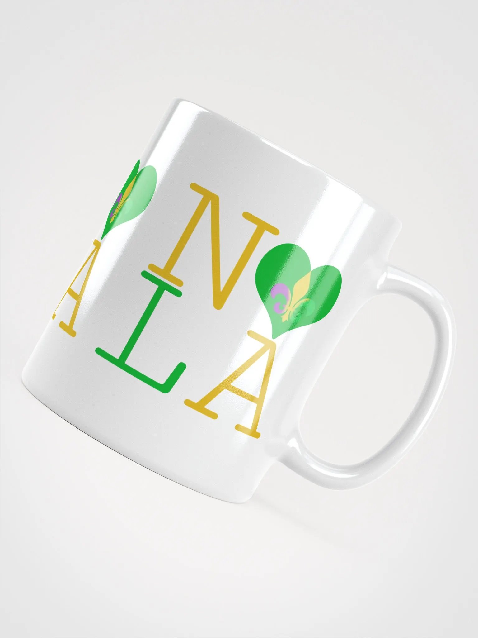 I LOVE NOLA **BIGSHOT MUG** (MARDI GRAS 2) product image (10)
