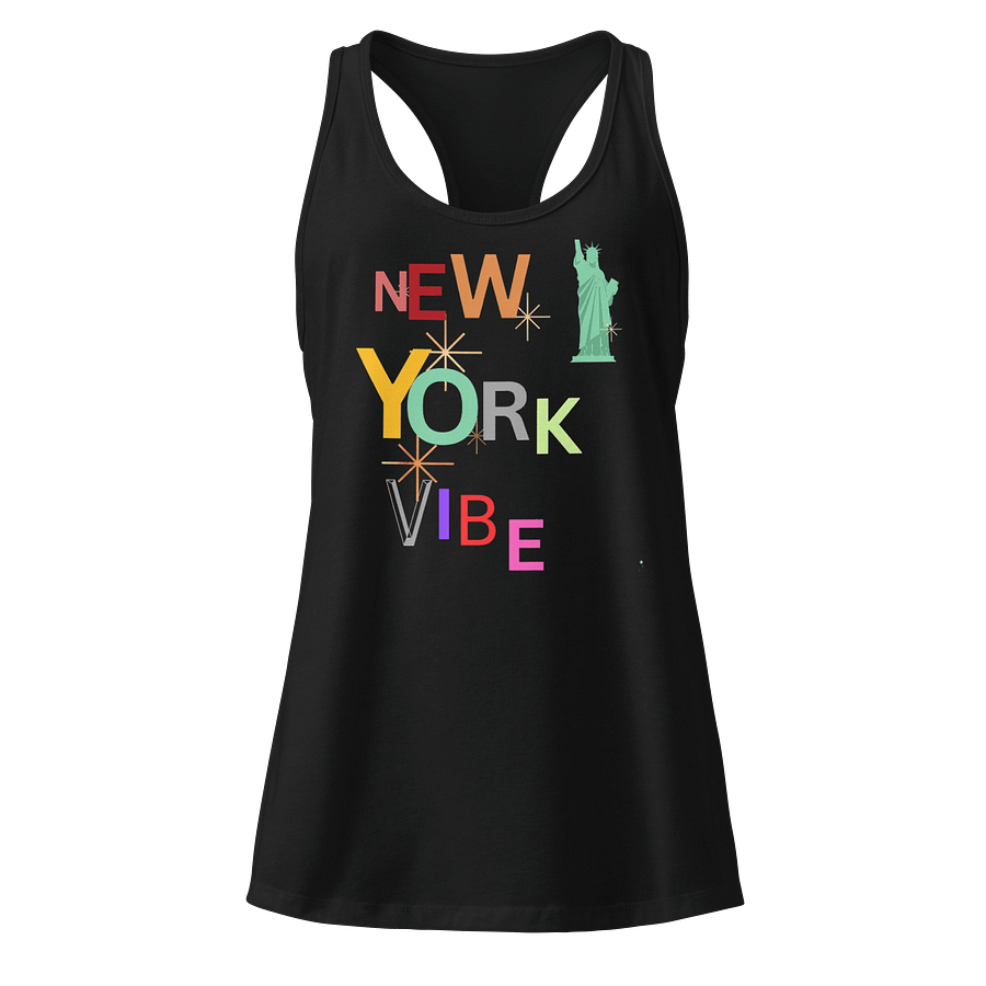 Vibrant New York Vibe Racerback Tank product image (1)