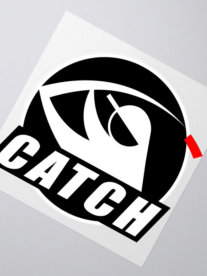 CATCH 5X5 STICKER - WHITE product image (2)