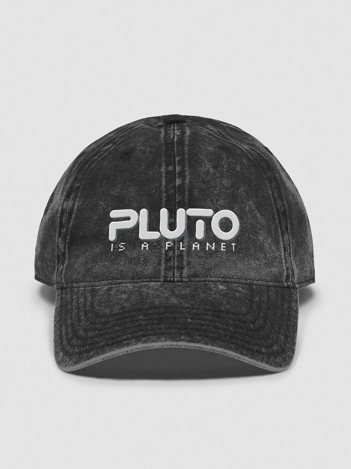 Konspiracy Hat - Team Pluto (White Logo) product image (1)