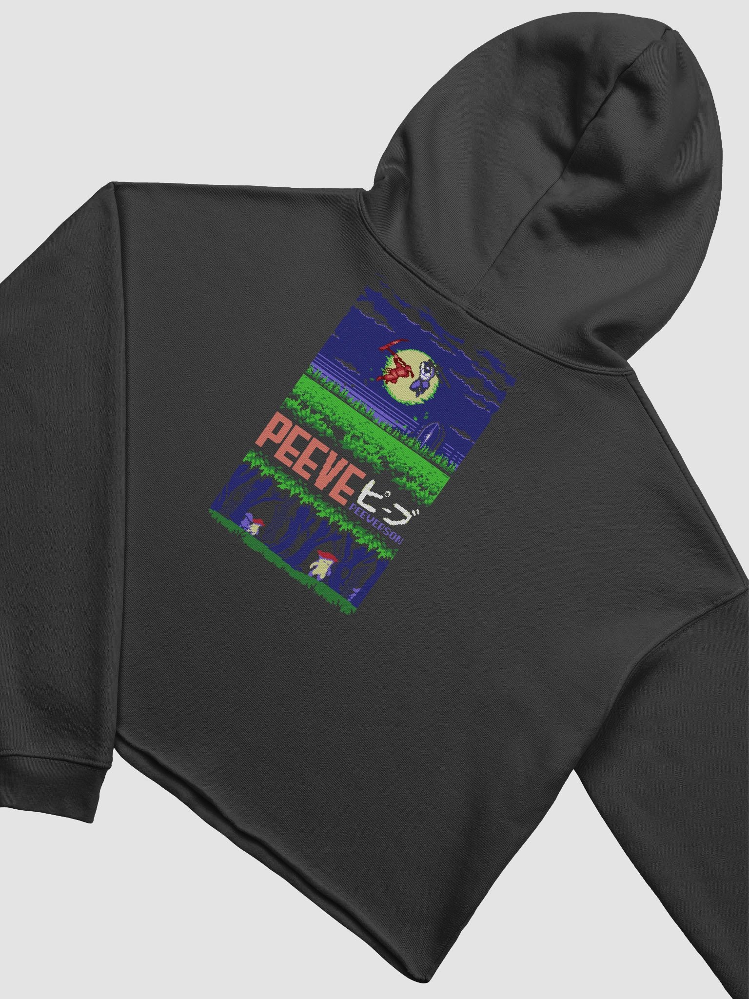 Gaiden Souls Fleece Crop Hoodie product image (2)