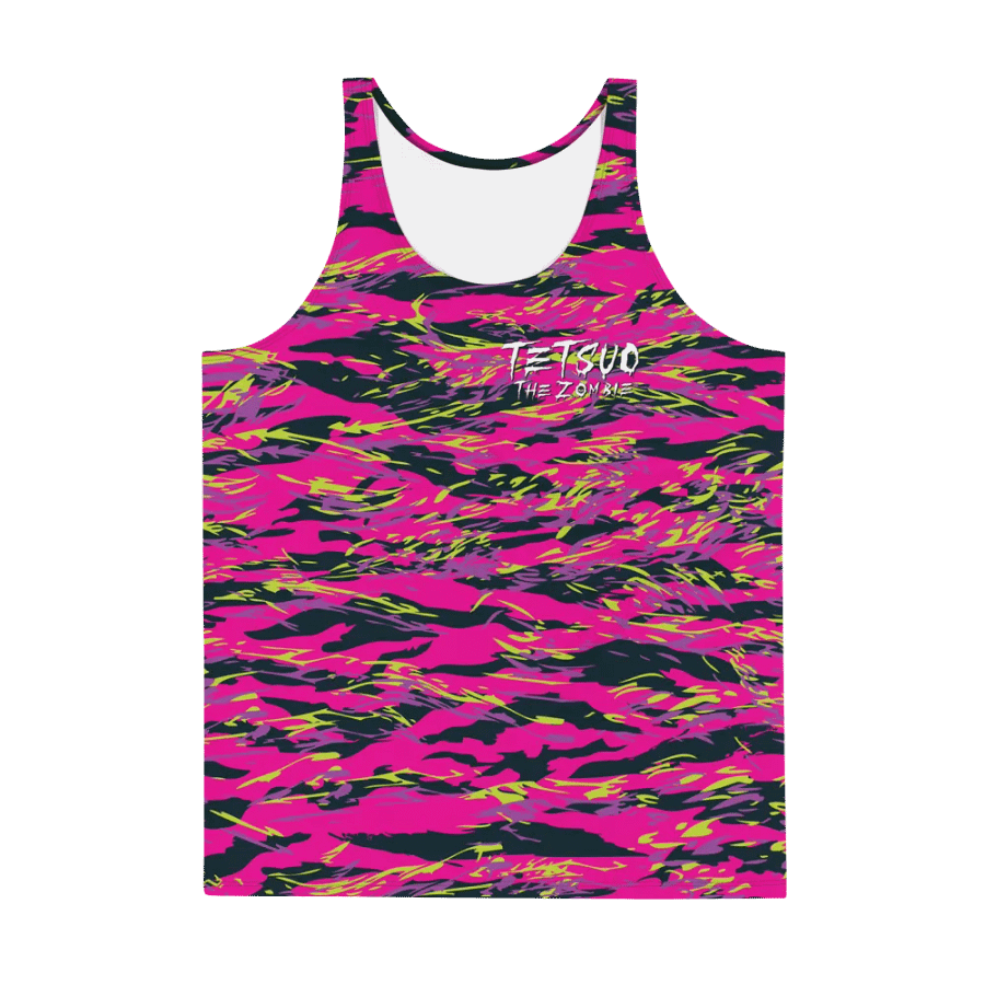 Pink Camo Sublimated Tank Top product image (3)