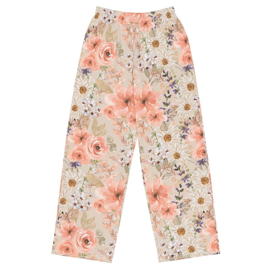 Orange Flowers Pants product image (1)